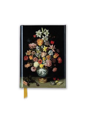 National Gallery - Bosschaert: A Still Life Of Flowers (foiled Pocket Journal)