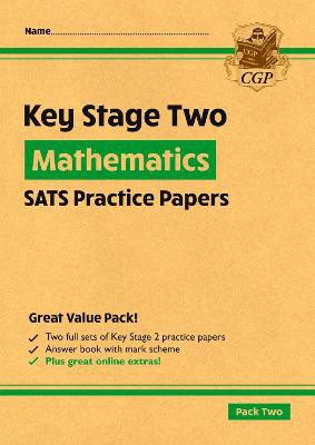 KS2 Maths SATS Practice Papers: Pack 2 - for the 2024 tests (with free Online Extras)