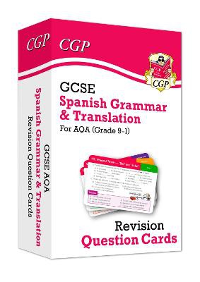 GCSE AQA Spanish: Grammar & Translation Revision Question Cards (For exams in 2024 and 2025)