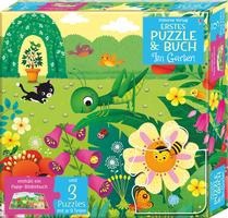 Erstes Puzzle & Buch: Im Garten
