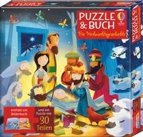Puzzle & Buch: Die Weihnachtsgeschichte