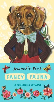 Fancy Fauna: 12 Notecards & Envelop