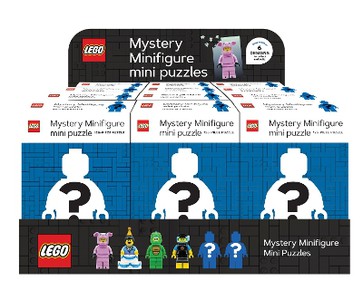 LEGO Mystery Minifigure Puzzles Blu