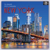 New York 16 Maanden Kalender 2023