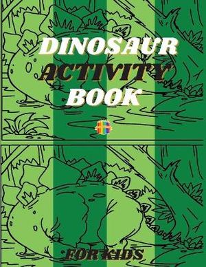 Dinosaur Activity Book: Spot The Difference Coloring Book for Toddlers