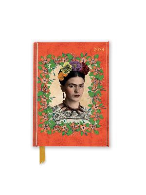 Flame Tree Publishing: Frida Kahlo 2024 Luxury Pocket Diary