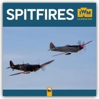Imperial War Museums: Spitfires Wall Calendar 2025 (Art Calendar)
