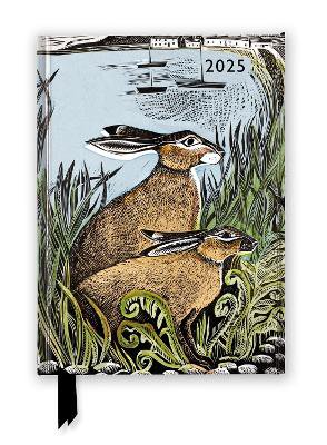 Angela Harding: Rathlin Hares 2025 Luxury Diary Planner - Page to View with Notes