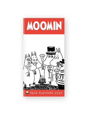 Moomin 2025 Year Planner - Month to View