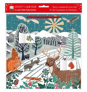 Kate Heiss: Winter Wonderland Advent Calendar (with stickers)