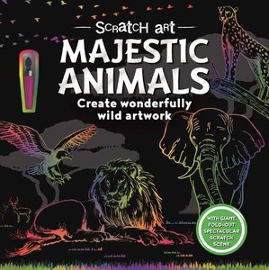 Scratch Art Majestic Animals