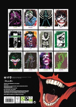 Joker 2021 Calendar - Official Square Wall Format Calendar
