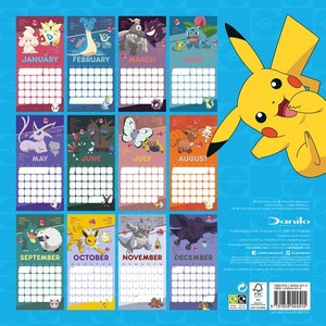 Pokemon Kalender 2021