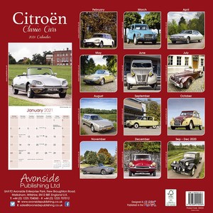 Citroen Classic Cars Kalender 2021
