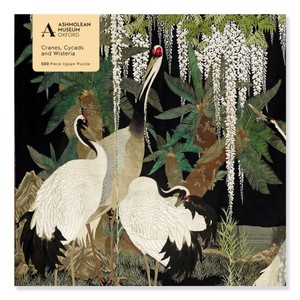 Adult Jigsaw Puzzle Ashmolean: Cranes, Cycads And Wisteria (500 Pieces)