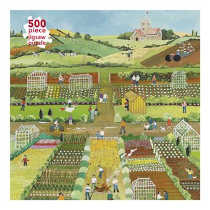 Adult Jigsaw Puzzle Judy Joel: Allotments, 2012 (500 pieces)