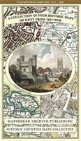 Kent County 1611 – 1836 – Fold Up Map that features a collection of Four Historic Maps, John Speed’s County Map 1611, Johan Blaeu’s County Map of 1648, Thomas Moules County Map of 1836 and a Plan of Canterbury 1806 by Cole and Roper. 