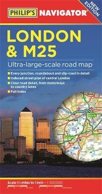 Philip's Maps: Philip's London and M25 Navigator Road Map