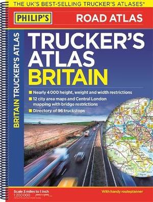 Philip's Maps: Philip's Trucker's Road Atlas of Britain