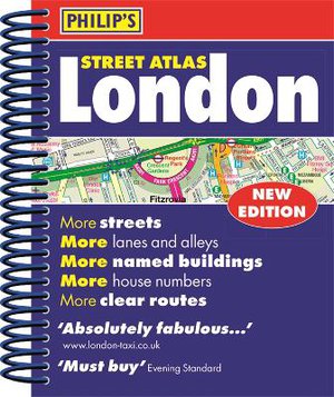 Philip's Maps: Philip's Street Atlas London - new spiral-bou