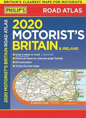 Philip's Maps: 2020 Philip's Motorist's Road Atlas Britain a