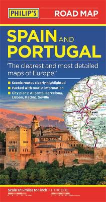 Philip's Maps: Philip's Spain and Portugal Road Map