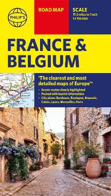 Philip's Road Map France and Belgium