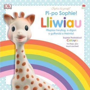 Cyfres Sophie La Girafe: Pi-Po Sophie Lliwiau / Peekaboo Sophie Colours