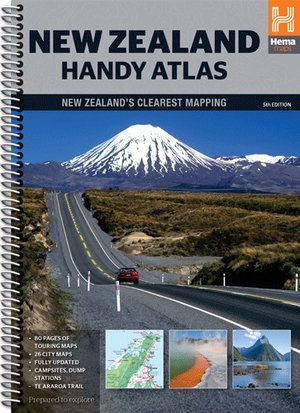Nieuw-Zeeland handy atlas NP