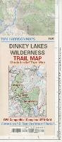 Dinkey Lakes Wilderness Trail Map