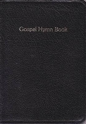 Gospel Hymn Book Blk Lth