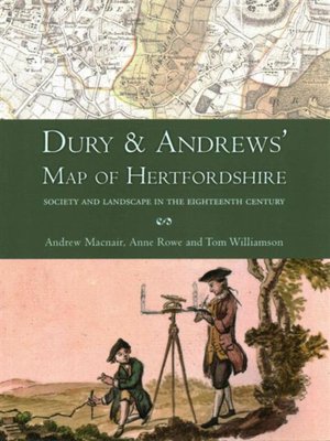 Dury And Andrews' Map Of Hertfordshire