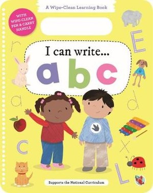 Wipe Clean Learning I Can Write: abc