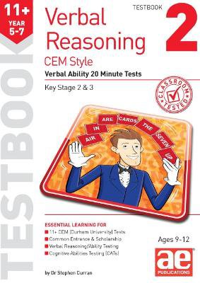 Curran, S: 11+ Verbal Reasoning Year 5-7 CEM Style Testbook