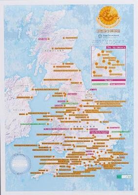 Marathons of the UK and Ireland Collect & Scratch Print