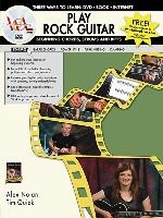 Play Rock Guitar -- Beginning Chords, Strums, and Riffs: Three Ways to Learn: DVD * Book * Internet, Book & DVD [With Book]
