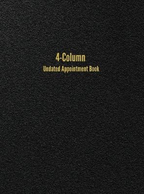 4-Column Undated Appointment Book