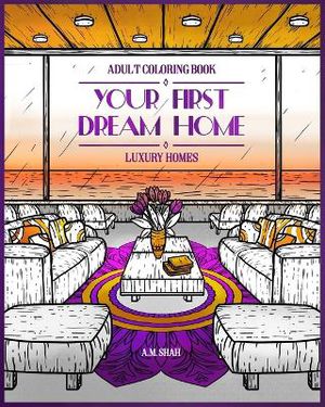 Adult Coloring Book Luxury Homes