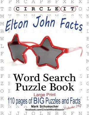 Circle It, Elton John Facts, Word Search, Puzzle Book
