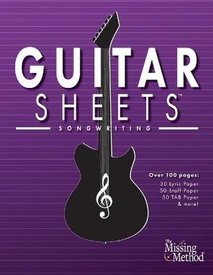 Guitar Sheets Songwriting Journal