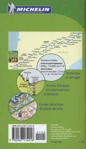 Chemins de Compostelle - Puy-en-Velay-St.Jean-Port