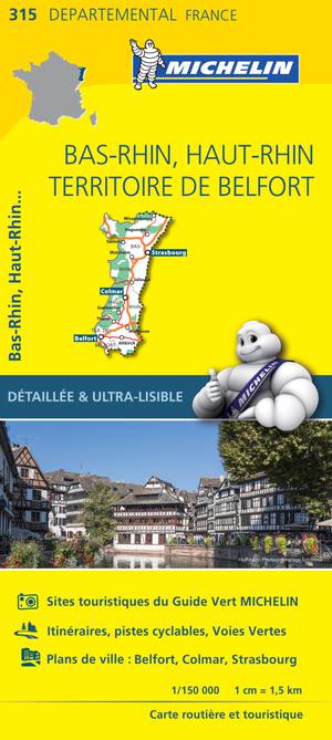 Bas-Rhin / Haut-Rhin / Territoire de Belfort