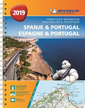 Spanje & Portugal atlas sp. a4 2019