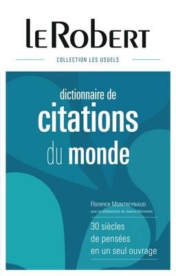 Dictionnaire: Citations Du Monde.  Large Format