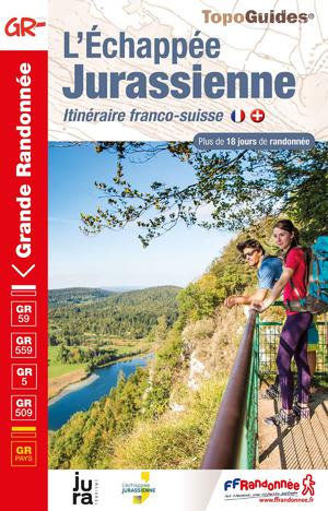 L'échappée Jurassienne GR59+5+559+509 Itinéraire franco-suisse
