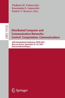 Distributed Computer and Communication Networks: Control, Computation, Communications