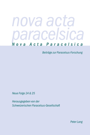 Nova ACTA Paracelsica