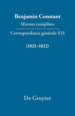 Correspondance g�n�rale 1821-1822