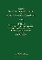 Galeni in Hippocratis Aphorismos VI Commentaria / Galeno, Commento Agli Aforismi Di Ippocrate Libro VI