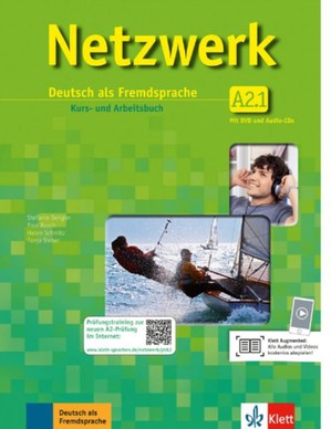 Netzwerk A2 in Teilbänden - Kurs- und Arbeitsbuch, Teil 1 mit 2 Audio-CDs und DVD
